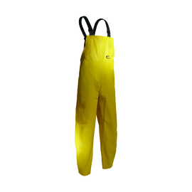 Dunlop® Protective Footwear 3X Yellow Webtex .65 mm Polyester And PVC Bib Overalls