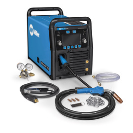 Miller® Multimatic® 255 Single Phase MIG Welder With 208 - 240 Input Voltage, 87 Amp Max Output, Auto-Set™ Elite Parameters, Auto-Line Power Management And Accessory Package