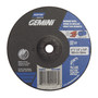 Norton® 4" X 1/4" X 3/8" Gemini® Extra Coarse Grit Aluminum Oxide Type 27 Depressed Center Grinding Wheel