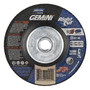 Norton® 4 1/2" X .045" X 5/8" - 11" Gemini®/RightCut® Extra Coarse Grit Aluminum Oxide Type 27/42 Depressed Center Cut Off Wheel