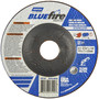 Norton® 4 1/2" X 1/4" X 7/8" BlueFire® INOX/SS Extra Coarse Grit Zirconia Alumina Type 27 Depressed Center Grinding Wheel