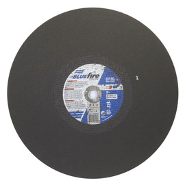 Norton® 20" X 5/32" X 1" BlueFire® Extra Coarse Grit Zirconia Alumina Type 01/41 Fixed-Base Cut Off Wheel