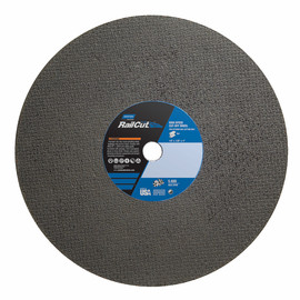 Norton® 16" X 1/8" X 1" Rail Cut™ A30X Extra Coarse Grit Aluminum Oxide Type 01/41 Combination Wheel