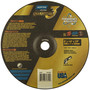 Norton® 9" X 1/4" X 7/8" Quantum3™ 20 Grit Ceramic Alumina Type 27 Depressed Center Grinding Wheel