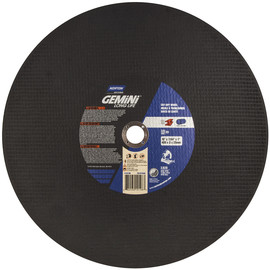 Norton® 16" X 7/64" X 1" Gemini® Coarse Grit Aluminum Oxide Type 01/41 Cut Off Wheel