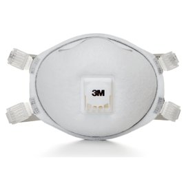 3M™ N95 Disposable Particulate Respirator With Cool Flow™ Exhalation Valve With Exhalation Valve (80 Per Case)