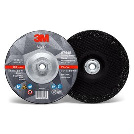 3M™ 7" X 0.25"  36 Grit Precision Shaped Ceramic T27 Grinding Wheel