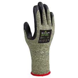 SHOWA™ Size 7/Medium 13 Gauge Spandex/Aramid/Stainless Steel Cut Resistant Gloves With Foam Nitrile Coated Palm