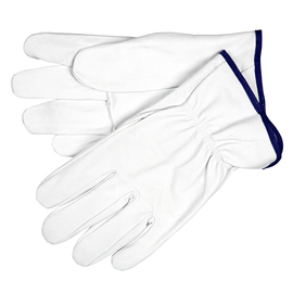 MCR Safety Large Natural Goatskin Unlined Drivers Gloves