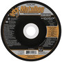 FlexOVit® 4 1/2" X 1/8" X 7/8" Metalhog® 24 Grit Premium Blend Grain Type 27 Depressed Center Grinding Wheel