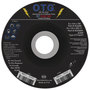 Flexovit® 6" X 1/4" X 7/8" Off The Grid™ 30 Grit Premium Blend Grain Reinforced Type 27 Depressed Center Grinding Wheel