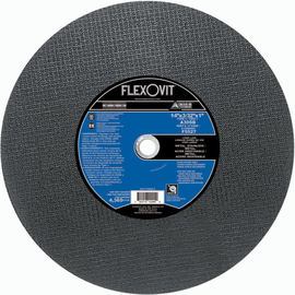 FlexOVit® 14" X 3/32" X 1" HIGH PERFORMANCE™ 30 Grit Aluminum Oxide Grain Type 1 Cut Off Wheel