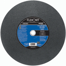 FlexOVit® 14" X 1/8" X 20 mm HIGH PERFORMANCE™ 24 - 30 Grit Aluminum Oxide Grain Type 1 Cut Off Wheel