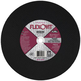 FlexOVit® 20" X 7/32" X 1" HIGH PERFORMANCE™ 30 Grit Aluminum Oxide Grain Type 1 Cut Off Wheel