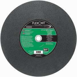 FlexOVit® 14" X 5/32" X 20 mm SPECIALIST® ASPHALT 16 Grit Silicon Carbide Grain Type 1 Cut Off Wheel