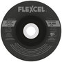 FlexOVit® 4 1/2" X 1/8" X 7/8" FLEXCEL® 50 - 120 Grit Aluminum Oxide Grain Type 29 Grinding Wheel