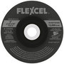 FlexOVit® 5" X 1/8" X 7/8" FLEXCEL® 50 - 120 Grit Aluminum Oxide Grain Type 27 Grinding Wheel