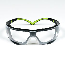 3M™ SecureFit™ Clear Safety Glasses With Clear Anti-Scratch/Anti-Fog Lens