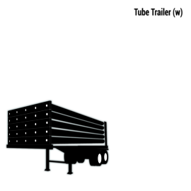 5% Hydrogen, Balance Nitrogen Industrial Grade Mix, Bulk Tube Trailer