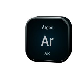 UHP (Ultra High Purity) Grade Argon, 180 Liter Liquid Cylinder, CGA 580