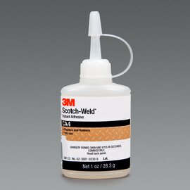 3M™ Scotch-Weld™ Instant Adhesive CA4, Clear, 1 fl oz Bottle