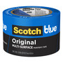 3M™ 2.83" X 60 yd Blue ScotchBlue™ 5.4 mil Crepe Paper Masking Tape