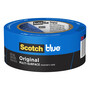 3M™ 1.88" X 60 yd Blue ScotchBlue™ Crepe Paper Tapes