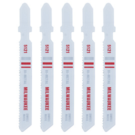 Milwaukee® 9/32" X 3" Bi-Metal/Metal Cutting Jig Saw Blade 18 Teeth Per Inch