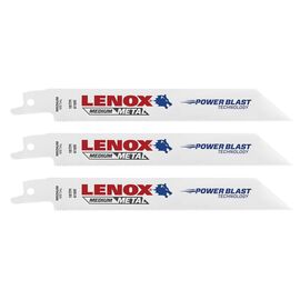 Lenox® 3/4" X .035" X 6" Bi-Metal Reciprocating Saw Blade 18 Tuff Tooth™ Teeth Per Inch