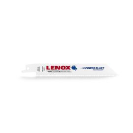 Lenox® 3/4" X .050" X 6" Bi-Metal/Heavy Duty Reciprocating Saw Blade 10/14 Vari-Tooth® Teeth Per Inch