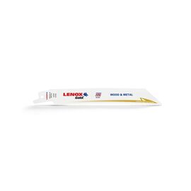 Lenox® Gold®/T2™ Technology 3/4" X .035" X 6" Bi-Metal Reciprocating Saw Blade 10 Teeth Per Inch