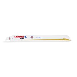 Lenox® Gold® 1" X .042" X 12" Bi-Metal Reciprocating Saw Blade 18 Teeth Per Inch