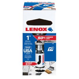 Lenox® Speed Slot® 1" Bi-Metal Hole Saw 4/5 Variable Pitch Teeth Per Inch