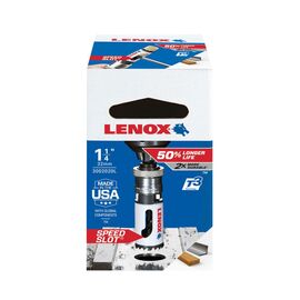 Lenox® Speed Slot® 1 1/4" Bi-Metal Hole Saw 4/5 Variable Pitch Teeth Per Inch