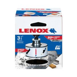 Lenox® Speed Slot® 3 1/4" Bi-Metal Hole Saw 4/5 Variable Pitch Teeth Per Inch