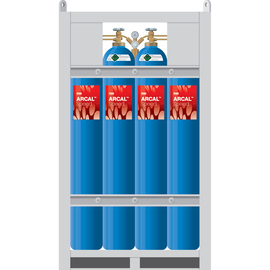 ARCAL™ Speed Shielding Gas Mixture 8% Carbon Dioxide, Balance Argon, Size 300 High Pressure Steel Cylinder, 12-Pack, CGA-580