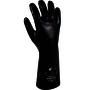 SHOWA™ X-Large Black Cotton Jersey Lined PVC Chemical Resistant Gloves