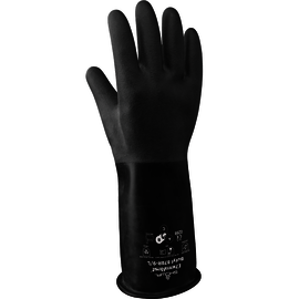 SHOWA™ Large Black Unlined Lined 28 mil Butyl Chemical Resistant Gloves