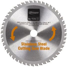 Fein Slugger 7 1/4" Aluminum Metal Cutting Saw Blade  54 Teeth