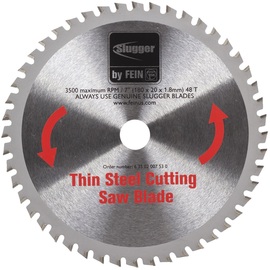 Fein Slugger 7" Stainless Steel Metal Cutting Saw Blade  48 Teeth