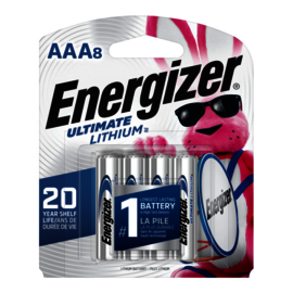 Energizer® Energizer® Ultimate Lithium™ Batteries (8 Per Package)