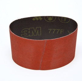 3M™ 3 1/2" W X 15 1/2" L 777F  P120 Grit Ceramic Cloth Belt