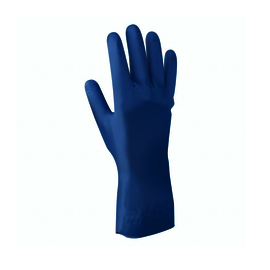 SHOWA® Size Medium 8 Nitri-Dex® 11 mil Nitrile Full Coated  Work Gloves With Cotton Flock Liner And Rolled Cuff