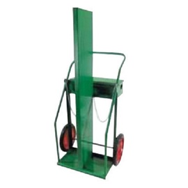 Anthony Welded Products 2 Cylinder Cart With Pneumatic Wheels And Continuous Handle