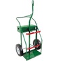 Anthony Welded Products 2 Cylinder Cart With Pneumatic Wheels And Continuous Handle