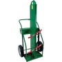 Anthony Welded Products 2 Cylinder Cart With Steel Wheels And Continuous Handle