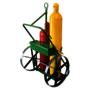 Saf-T-Cart 2 Cylinder Cart With Pneumatic Wheels And Continuous Handle