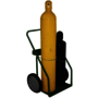 Saf-T-Cart 2 Cylinder Cart With Pneumatic Wheels And Continuous Handle