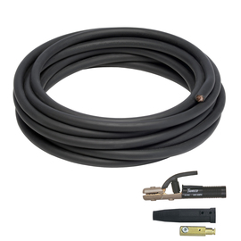 RADNOR™ #2 Black Flex-A-Prene® Welding Cable 12'