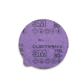 3M™ 6" Dia X 0.0 NP Arbor 80+ Grit Cubitron™ Cloth Disc